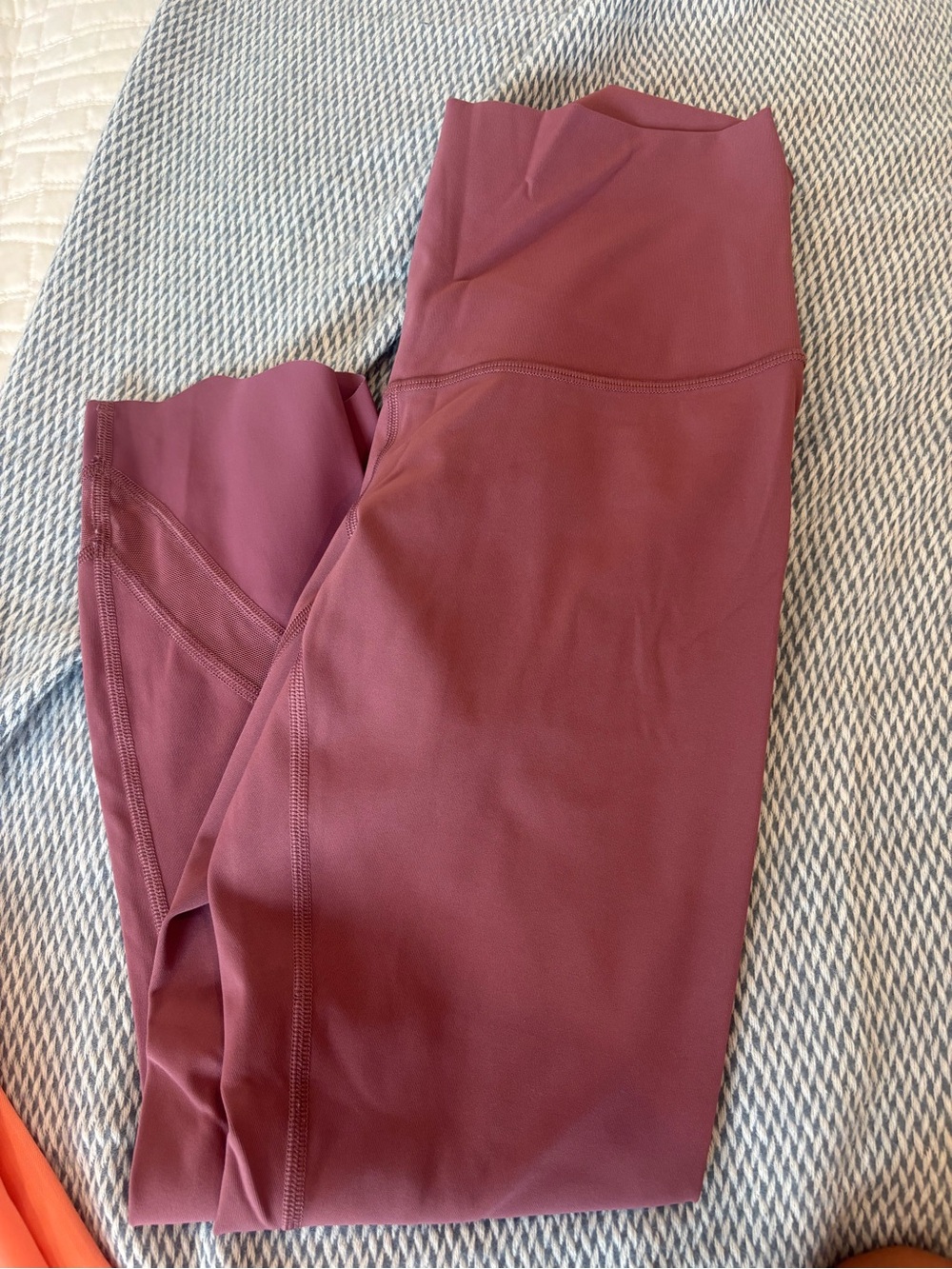 lululemon athletica plum mauve high-rise leggings